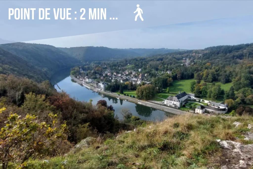 Laissez-Vous Enchanter Par La Vallee De La Meuse Hastiere-par-dela Exterior foto